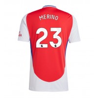 Arsenal Mikel Merino #23 Replika Hemmatröja 2024-25 Kortärmad